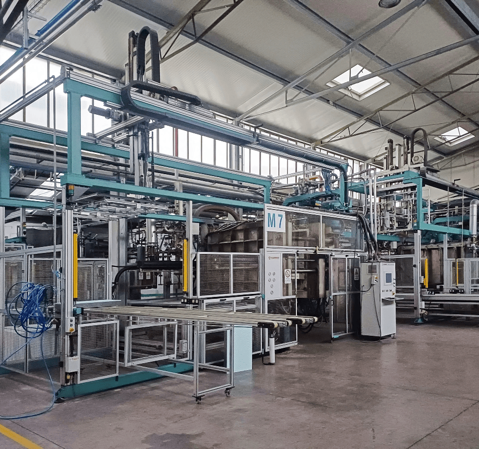 Foto del reparto di produzione