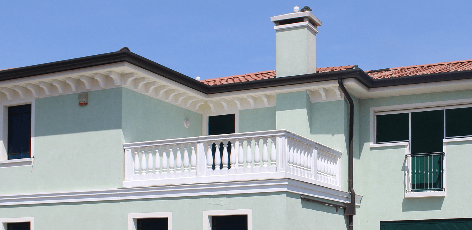 Foto di decorazioni su una casa
